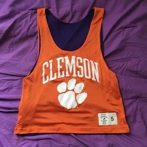 Clemson University lacrosse pinnie